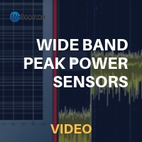 Boonton: Wideband Peak Power Sensors - Real Time Power Processing